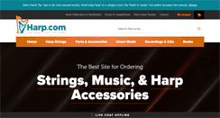 Desktop Screenshot of harp.com